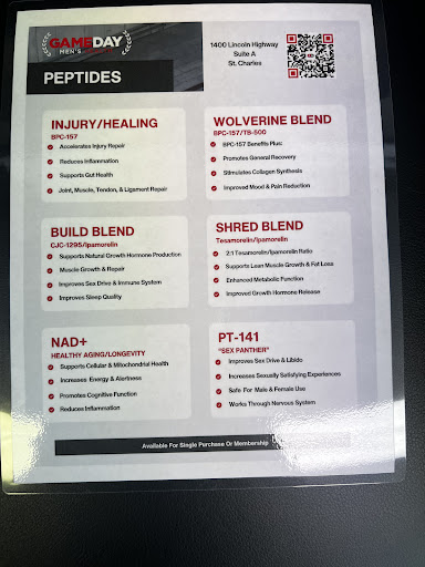 Gameday Men's Health Oak Brook Peptide & TRT Clinic
